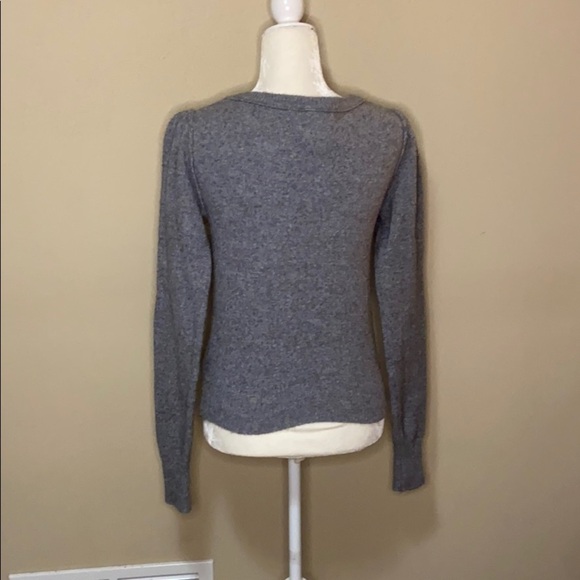 Free People crew neck wool blend grey Sweater - Picture 5 of 9